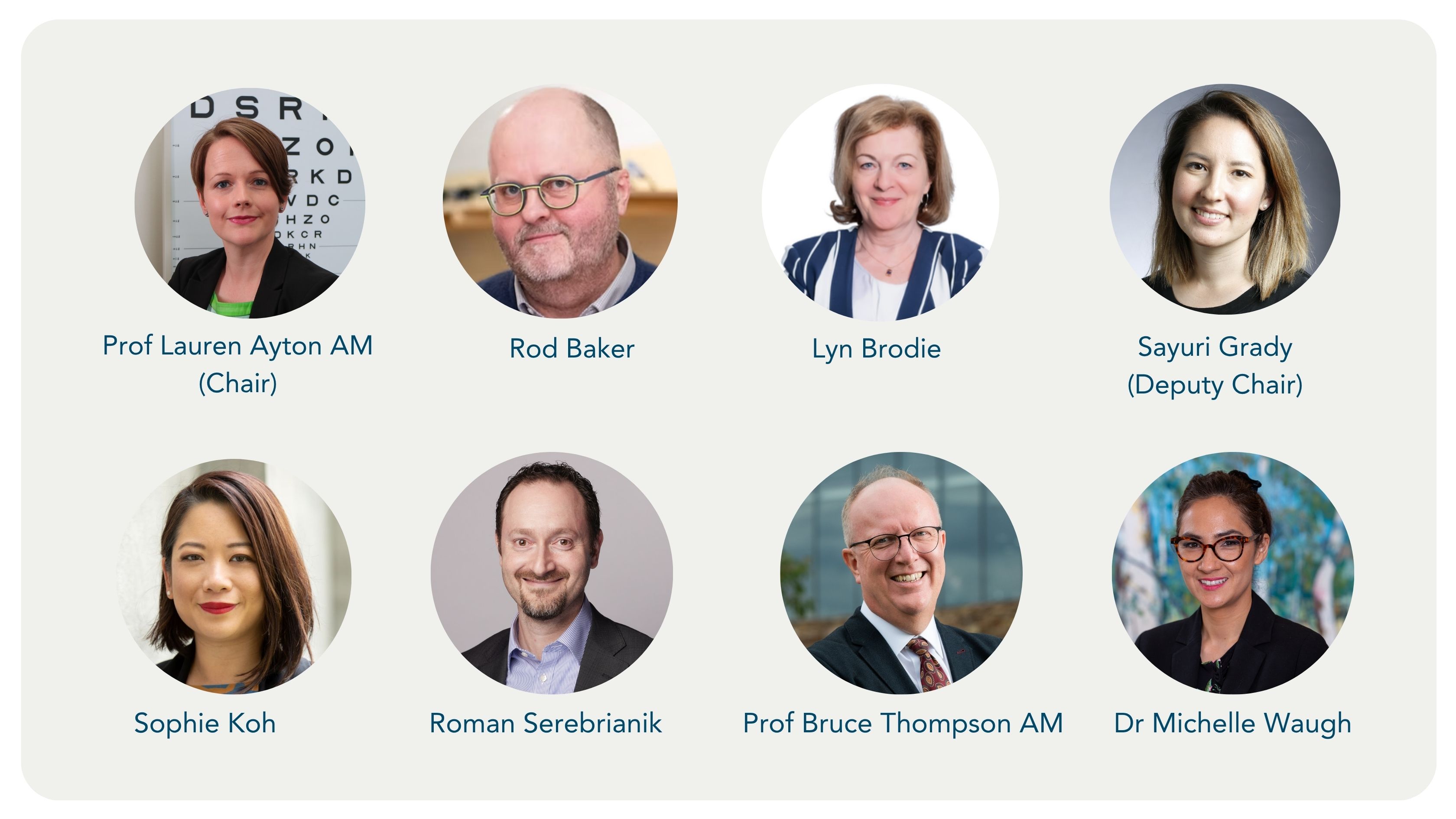 Headshots of ACO Board Directors