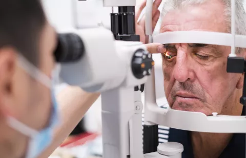 An eye exam